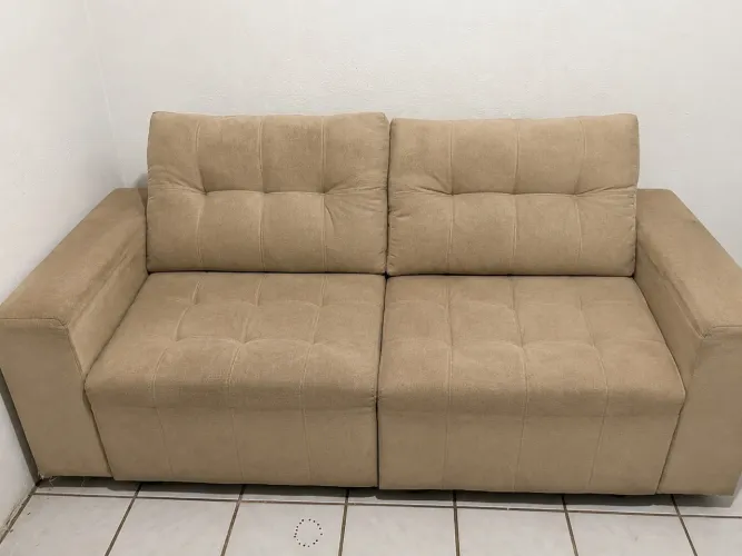 Sofá retratil linho