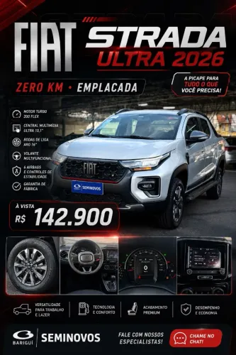 Fiat Strada Ultra 1.0 Flex Turbo CD Aut. 2026