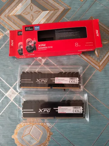 Vendo Memória Ram DDR4 16gb (2x8) 3200mhz cl16 por R$ 400
