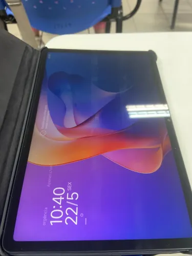 Tablete Redmi 128gb com entrada para chip pouco tempo de uso