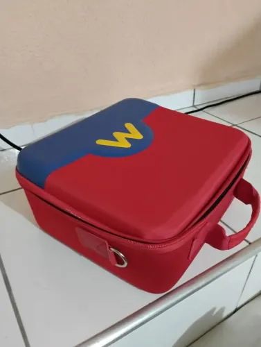 Bolsa case Nintendo Switch 1 V2 OLED Premium Mario Bross