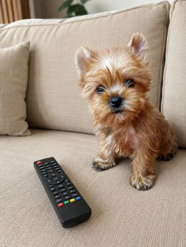 Belíssimos filhotes de Yorkshire micro cor Gold com pedigree não cresce!