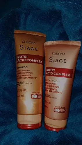 Shampoo e condicionador Eudora 