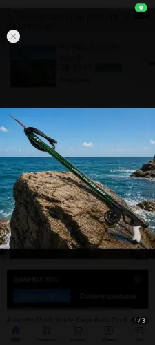 Arpão shark 70 cm