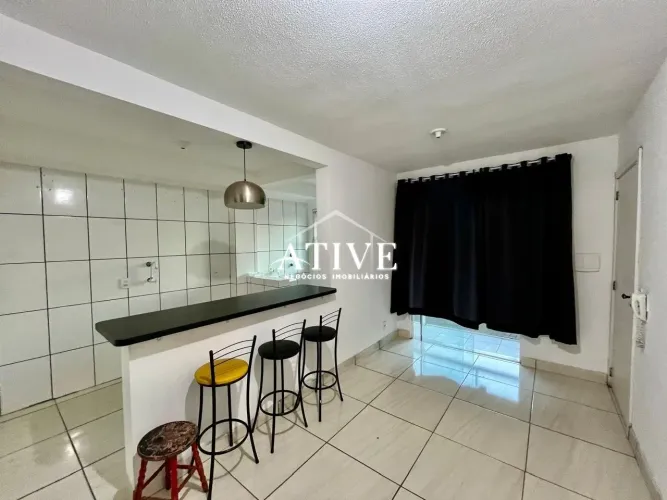 Apartamento para locação em condomínio fechado no bairro Parque dos Anjos