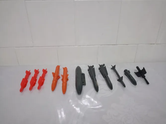 Lote De Mísseis G.I.joe - Comandos em ação