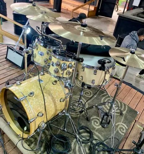 Bateria Prime América Série Especial em Maple 2 Camadas - Completa