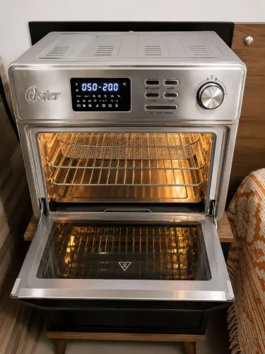 Forno Fryer Oster 25L Digital Inox - Excelente 
