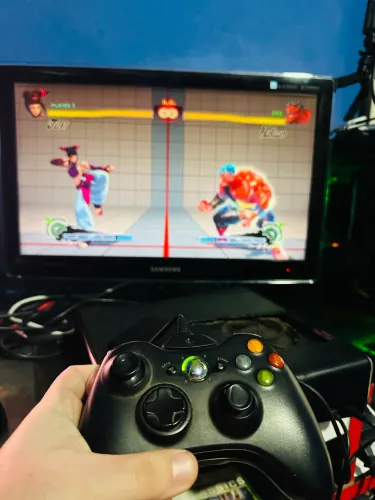 Xbox 360 Destravado + 20 Jogos Instalados + HD 160GB + Controle