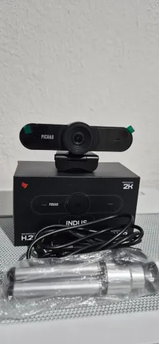 WEBCAM PICHAU INDUS 2K USB POUCO USO