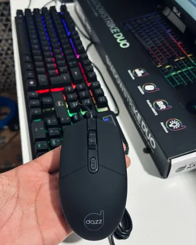 Kit Teclado e Mouse Gamer 3600 Dpi Dazz 