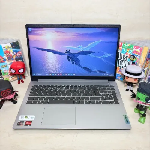 Notebook Lenovo IdeaPad Ryzen 5 7520U 2.8GHz 8GB LPDRR5 256GB NVMe 15.6HD Radeon 610M 2GB