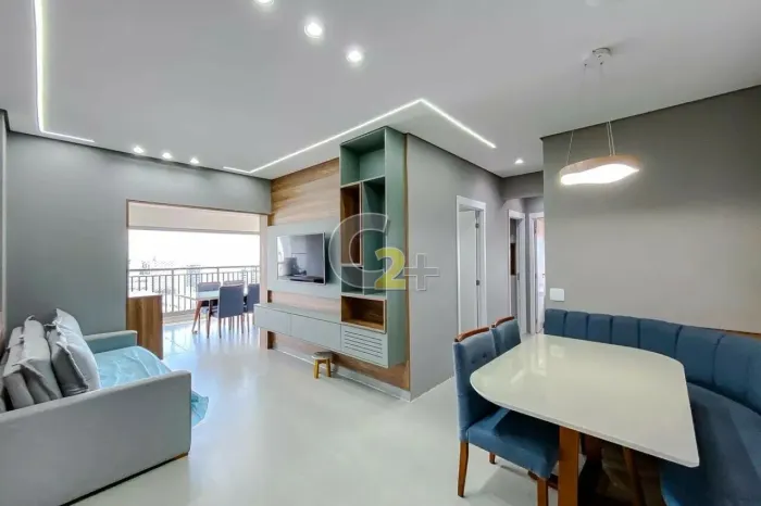 Apartamento para locação no Belém com 3 quartos, 1 suíte e 2 vagas de garagem