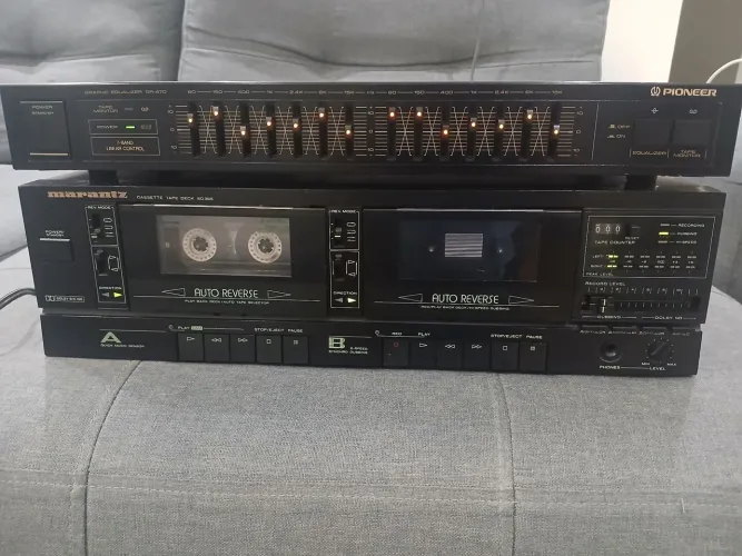 Tape deck marantz, leia o anuncio