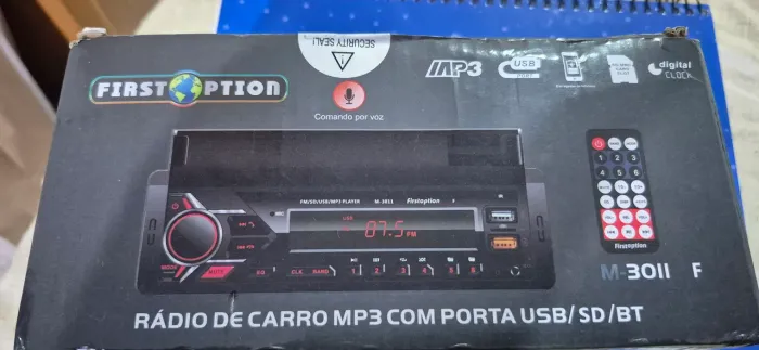 Rádio para carro caminhão vans utilitário 