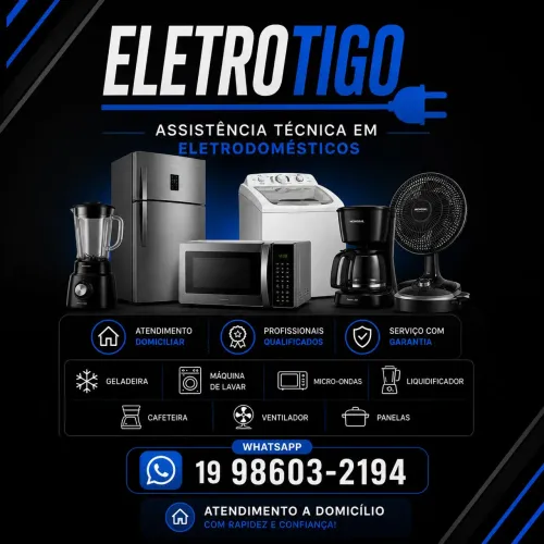 Conserto de eletrodoméstico em geral em Hortolândia