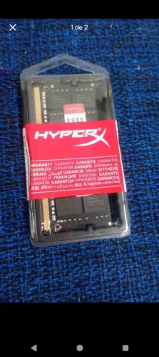 Memória ram HyperX 8GB para notebook