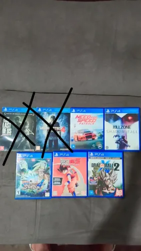 Jogos de Ps4 a partir de 50 reais