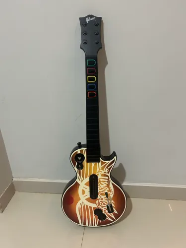 [WII] Guitarra Original Guitar Hero: Aerosmith - Gibson Les Paul