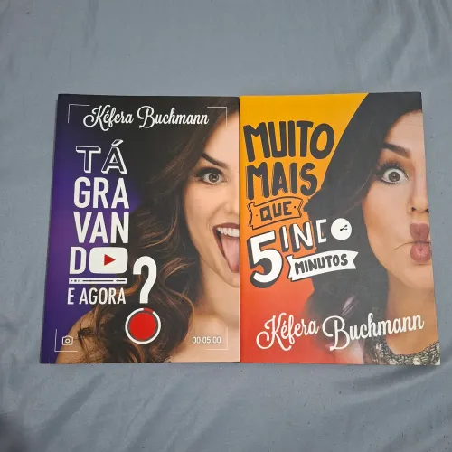 Kit 2 livros - Kéfera Buchmann