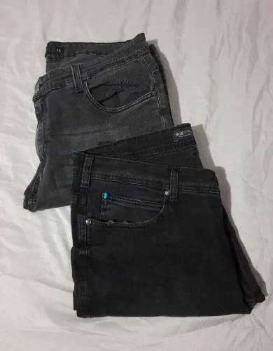 Kit Calça Jeans Skinny Blue Steel Renner Tam 48.