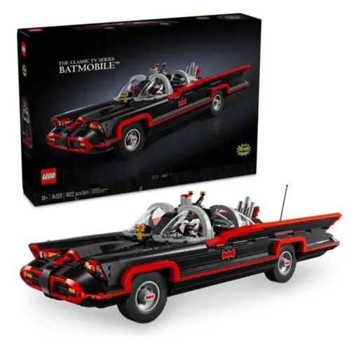 LEGO 76328 DC Batman O Batmóvel Clássico da Série de TV