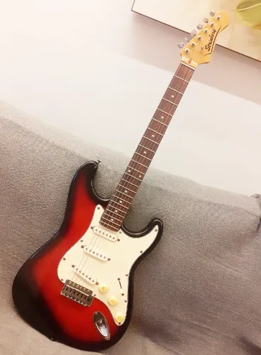 Guitarra Strinberg Stratocaster Revisada Blindada Cordas Novas - Estuda Troca  