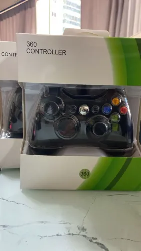 CONTROLE COM FIO XBOX 360