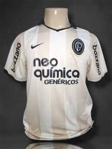 Camisa Corinthians 2010 Centenário - Nike - Oficial - Bege