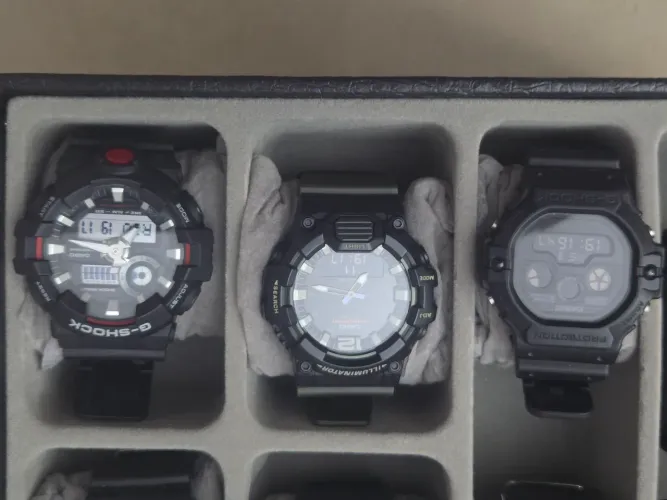 Vendo relógios casio originais seminovos com manual.