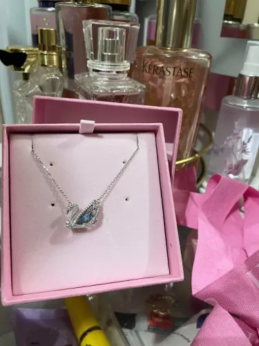 Colar Swarovski Dancing Swan Original 