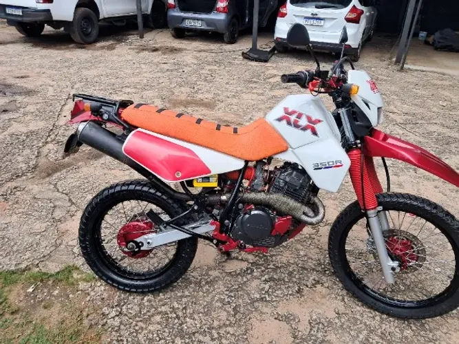 Vendo Sahara 350R - Estilo XLX | Partida Elétrica | Impecável