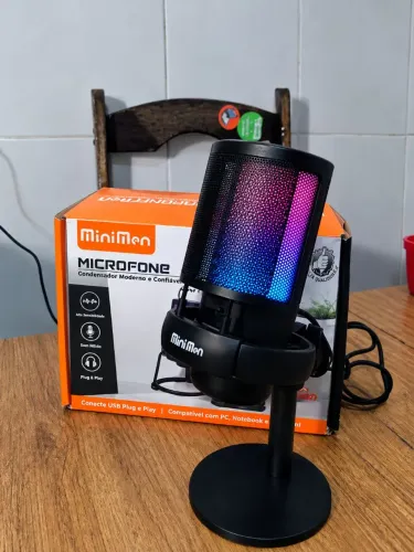 Microfone RGB