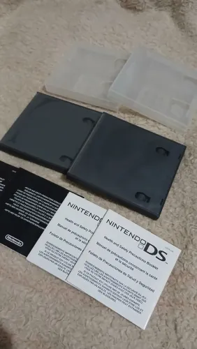 Capa Case Estojo Original com manual para Nintendo DS e Game Boy Advance GBA
