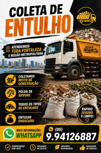 Coleta de entulho 