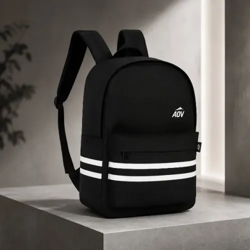 Mochila Juvenil Adventeam Preto MS47814AV Luxcel