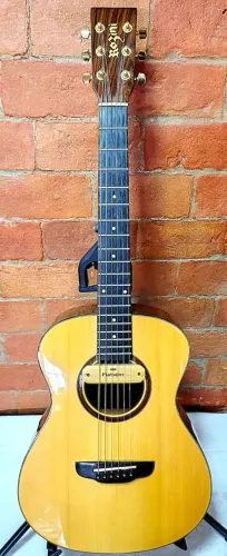 Violao Rozini Premium Mini Solido C/ Cap Flatsons Fr6 Estado De Novo n Takaminie Tagima  