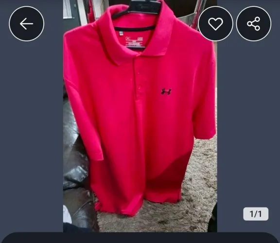 Kit duas camisas gola Polo da Under Armour