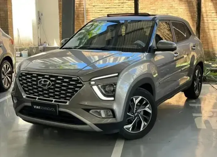Hyundai Creta Platinum 1.0 TURBO 2024 TETO SOLAR