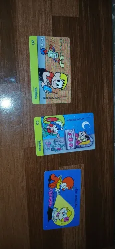 Cartões telefônicos colecionáveis Turma da Mônica 
