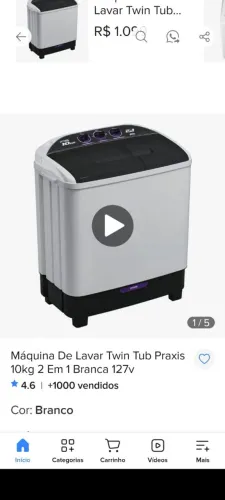 Caixa de engrenagens tanquinho 2 em 1