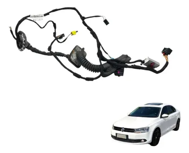 Chicote Porta Dianteira Direita Volkswagen Jetta 2012