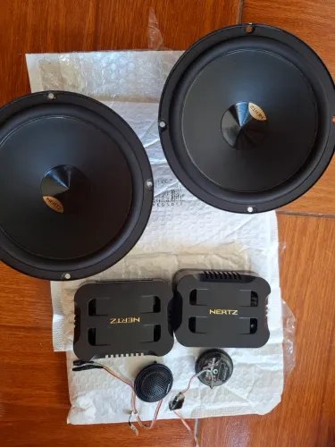 Alto Falante kit duas vias hertz dpk 165.3  6 Pol