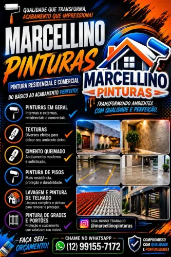 Marcellino Pinturas - Pintura Residencial e Comercial