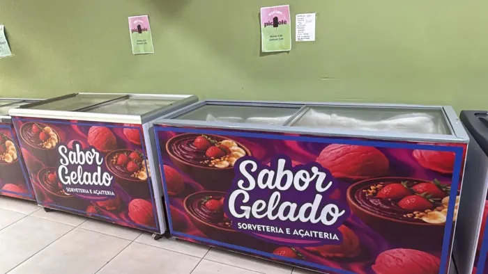 Vendo sorveteria montada com fábrica