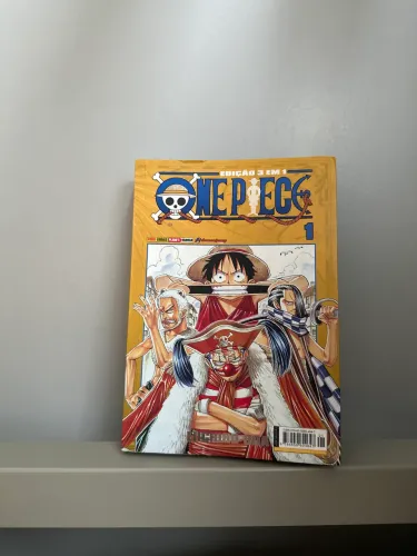 Manga One piece 3 em 1 vol 1 (engloba os volumes 1, 2 e 3)