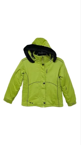 Jaqueta de Esqui e Snowboard Verde Limão da Marca SPYDER KIDS