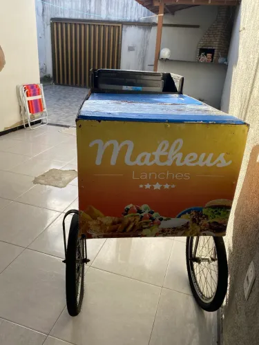 Vendo carrinho de lanche
