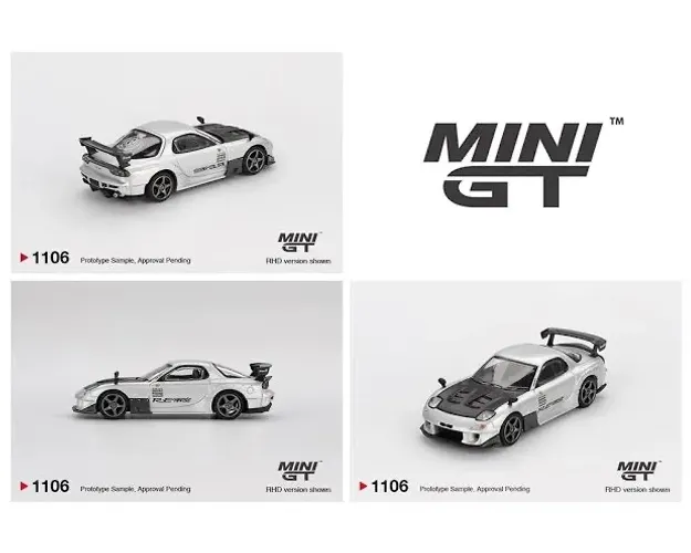 Mini GT 1106 Mazda RX-7 RE-Amemiya