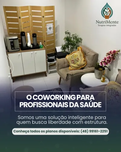 Sala para Profissionais da Saúde | Coworking NutriMente - Ingleses
